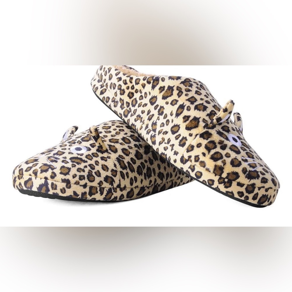 TUK Leopard Print Women's Slippers